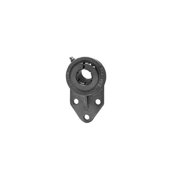 Ami Bearings SINGLE ROW BALL BEARING - 1in KANIGEN ACCU-LOC STAINLESS 3-BOLT FLANGE UEMFB205-16MZ20 - main